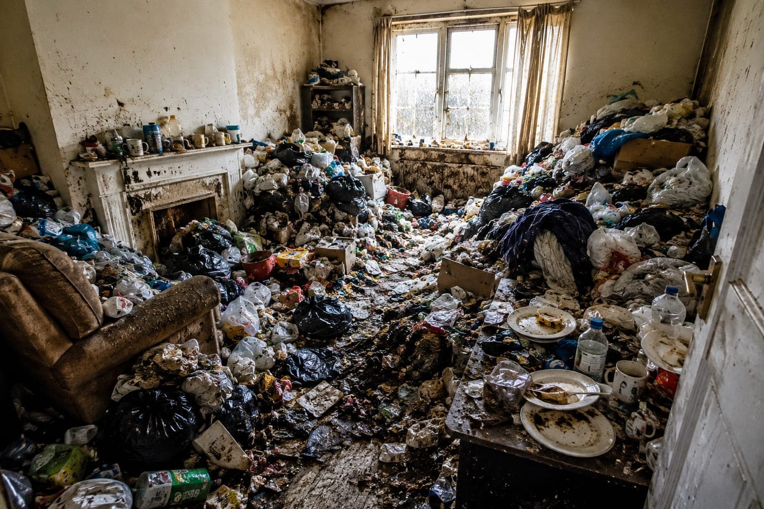 Before: Hoarder Property Recovery