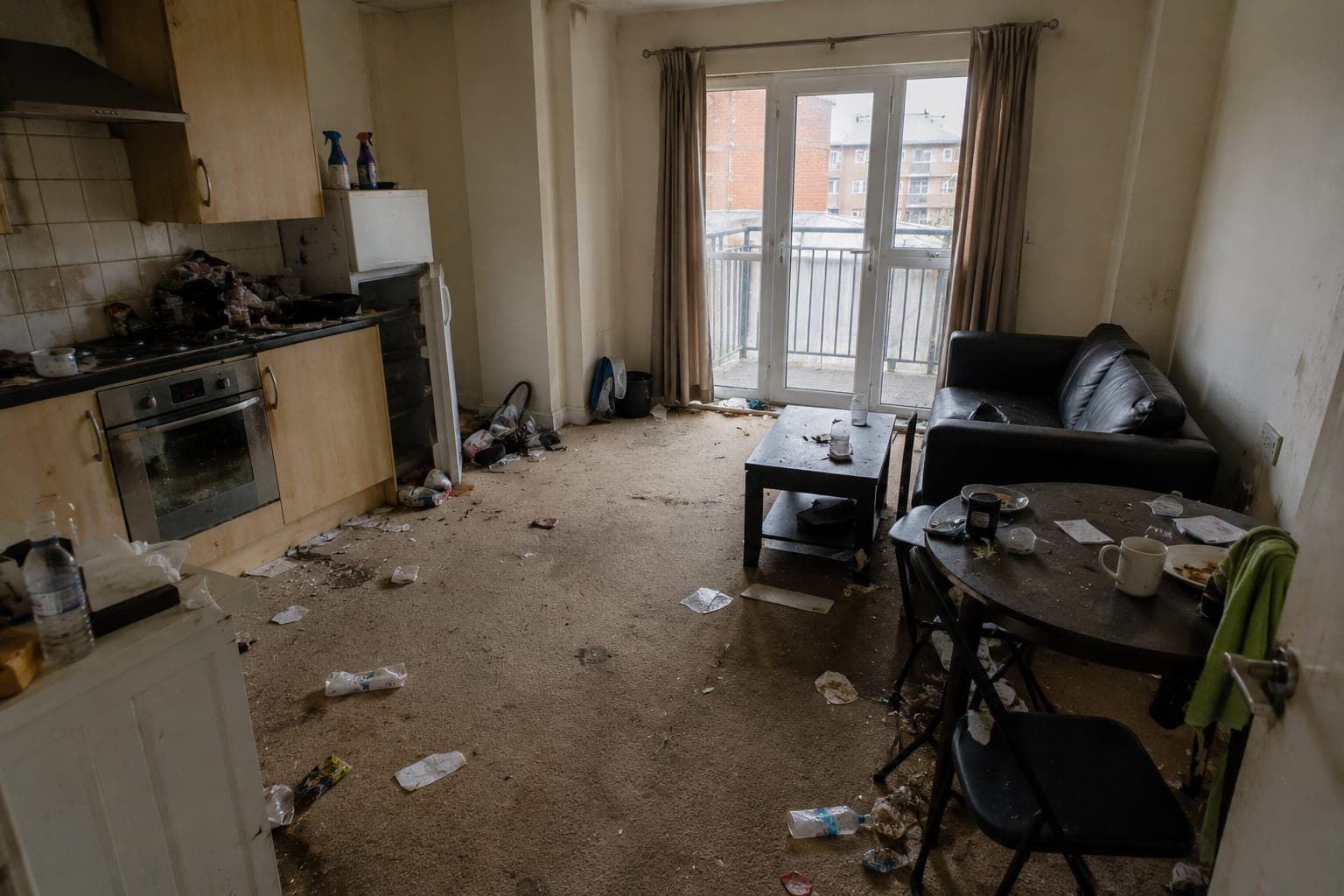 Before: End of Tenancy Flat Clean in Watford — End of Tenancy Cleaning