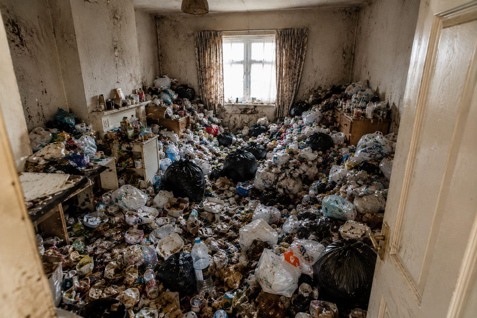 Before: Hoarder Clearance & Rubbish Removal in Hemel Hempstead — Hoarder Cleaning