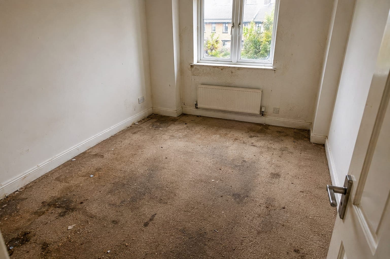 Before: End of Tenancy Bedroom Clean in Watford — End of Tenancy Cleaning